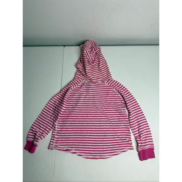 Polo Ralph Lauren Girls Cotton Striped Hoodie Pocket Long Sleeve Sz 6X See Notes - Picture 5 of 8